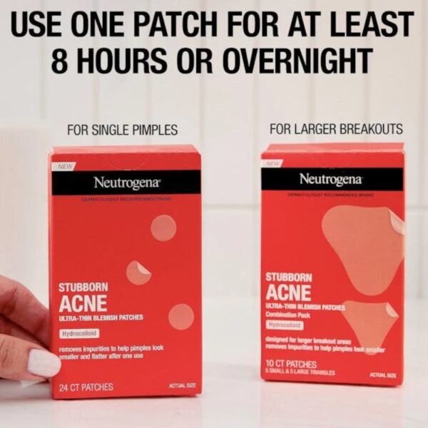 Neutrogena Stubborn Acne Spot Patches2 Neutrogena Stubborn Acne Spot Patches (24 pcs)
