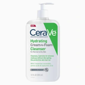cerave cream to foam1 CeraVe Hydrating Cream-to-Foam Cleanser 355ml