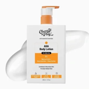 chemist at work AHA body lotion Chemist at Play AHA Body Lotion 236ml