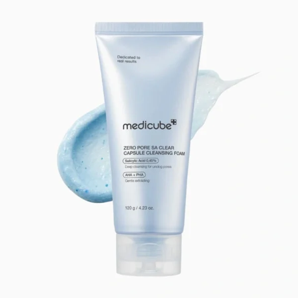 Medicube Zero Pore SA Clear Capsule Cleansing Foam 120g
