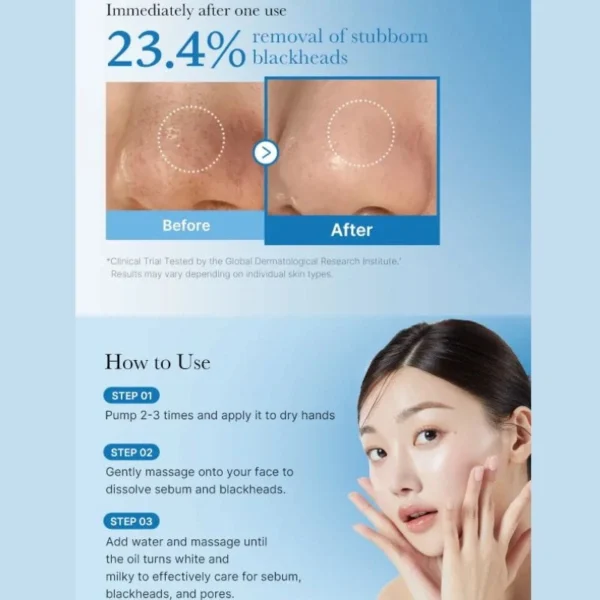 zero pore cleanser oil 2 Medicube Zero Pore Blackhead Cleanser Oil 205ml